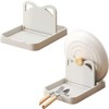 2 Pack Spoon Rest with Lid Holder for Stove Top