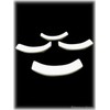 Happy Sales HSRS-NKW10 chopstick rest, one size, White