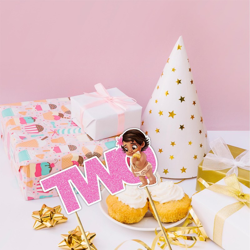 Seyal® Baby Moana Two - Decoración para tartas