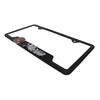 Marines Mom 3D Black Metal License Plate Frame