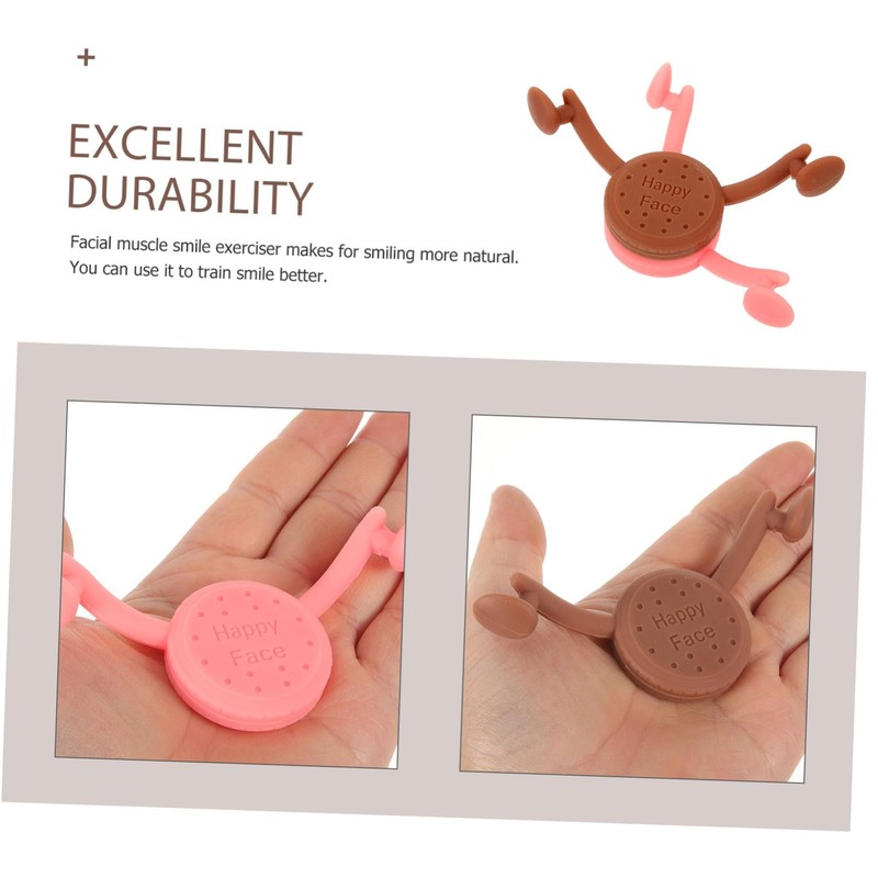 Beavorty 2pcs Muscle Lips Smile Trainers for Face Exercise Jawline