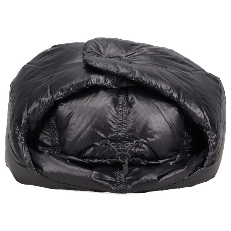 NANGA NA2441-3B001-A BLK MOUNTAIN LODGE DOWN EAR FLAP CAP CAP