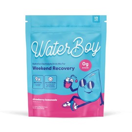 Waterboy Weekend Recovery Drink Mix | 9x Electrolytes, Sugar Free | With L-Theanine, Ginger Extract & Vitamins for Hydration & Replenishment