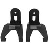 2pcs Cooler Mounting Brackets Black Iron Replacement for Polaris RZR