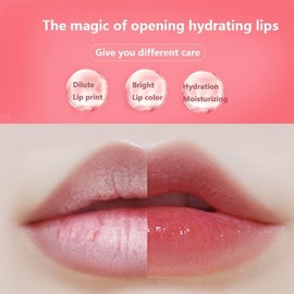 Charm Kiss Bálsamos Labiales De Abeja Con Miel, Melocotón, Uva, Aloe, Coco Y Sandía. Mascarilla Labial Hidratante Nocturna Con Propóleo. Prevención De La Sequedad Y Las Grietas. Exfoliante Para