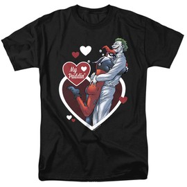 Harley Quinn My Puddin' Unisex Adult T-Shirt for Men and Women, Black, XX-Large