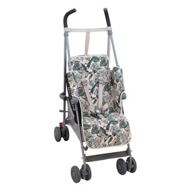 JYOKO Kids Pram Liner for Stroller Compatible with Maclaren Quest, Techno, Triumph, XT, 100% Cotton (African Sunset)