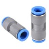 TA-VIGOR 12mm Straight Push Connectors, Pneumatic Connectors PE Tube Quick