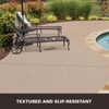 KILZ Decorative Concrete Coating, Interior/Exterior, Slip Resistant, Tan, 1 Gallon