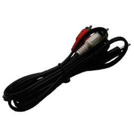 UPBRIGHT Dual RCA Male to 3.5 mm (1/8") Stereo Cable Line in Compatible with Bose Acoustic Wave Music System System II Soundlink Mini SoundTouch Solo SL2 Lifestyle PS18 PS28 PS38 PS48 Audio Cord