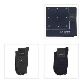 DuPont (신세계본점)25  FW 양말   손수건   3매세트    SE5FMA171301NYGY004NY (Shinsegae Main Store) 25 FW Socks Handkerchief 3-piece Set SE5FMA171301NYGY004NY