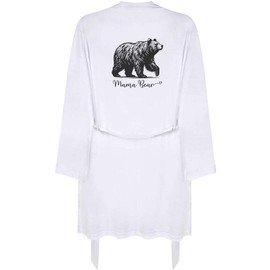 Azeeda Medium 'Mama Bear' Adult Dressing Robe/Gown (RO00112386)