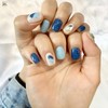 Dara Beauty May Art of the MonthBlue Paint Nails❣ -