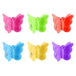 Nicear 50 Pieces Butterfly Scalp Decorations Mini Pinchers Kids Head Embellishments Girls Women Party Gifts for Daily Wear