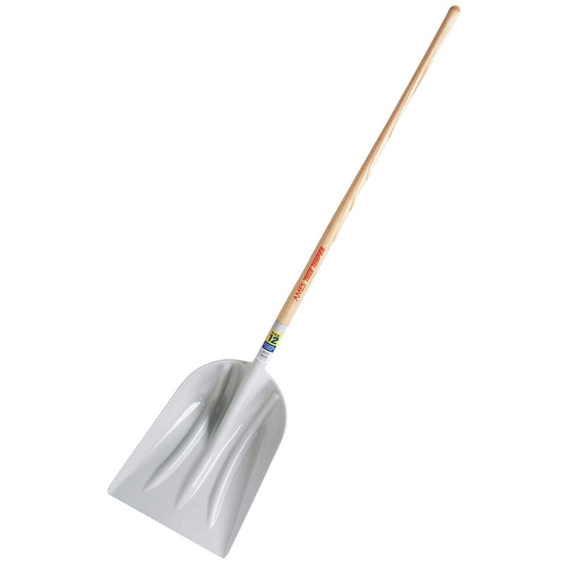 True Temper 1680100 Poly Scoop with Hardwood Handle