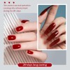 JR 12pcs 12ml Gel Polish Red Series Includes Cat Eye