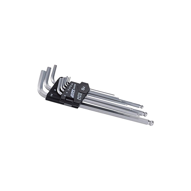 JTC 6 Corner L-Shaped Wrench Set Neck Swing 6 Angle