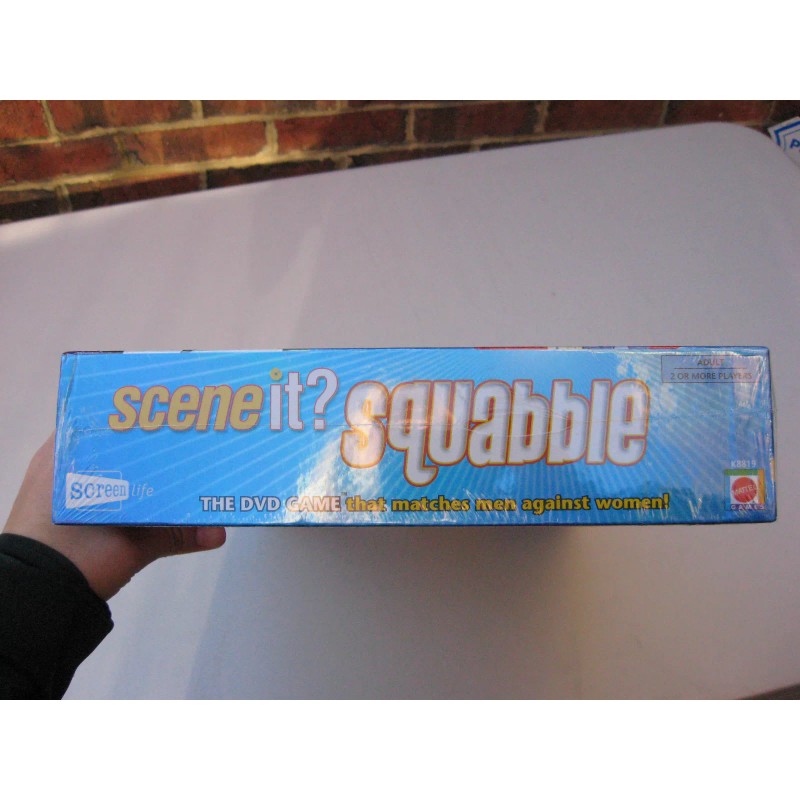 Mattel New Scene It Squabble Game NIB Sealed Men Vs