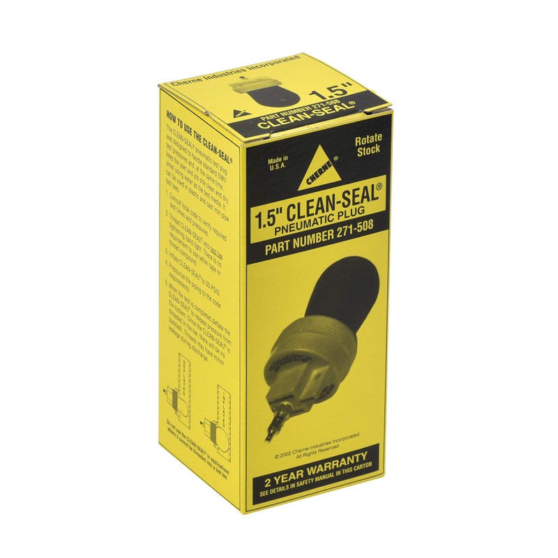 Cherne 271508 Pneumatic Test Plug, 1-1/2 in