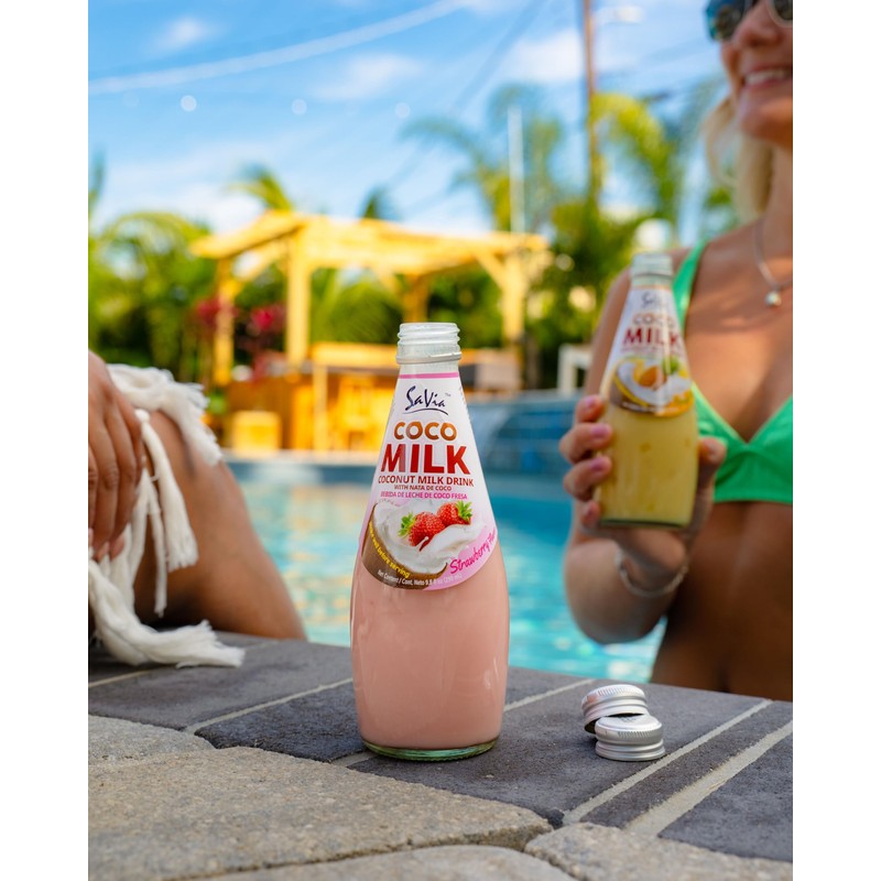 Savia - Coconut Milk Drink, Quality Coconut-Based Beverage, Made with