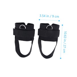 Mipcase 1 Pair Ankle Buckle Fitness Strap Portable Ankle for Cable Machines Lightweight and Easy to Use for Yoga and Resistance Training Enhance Your Workout Experience