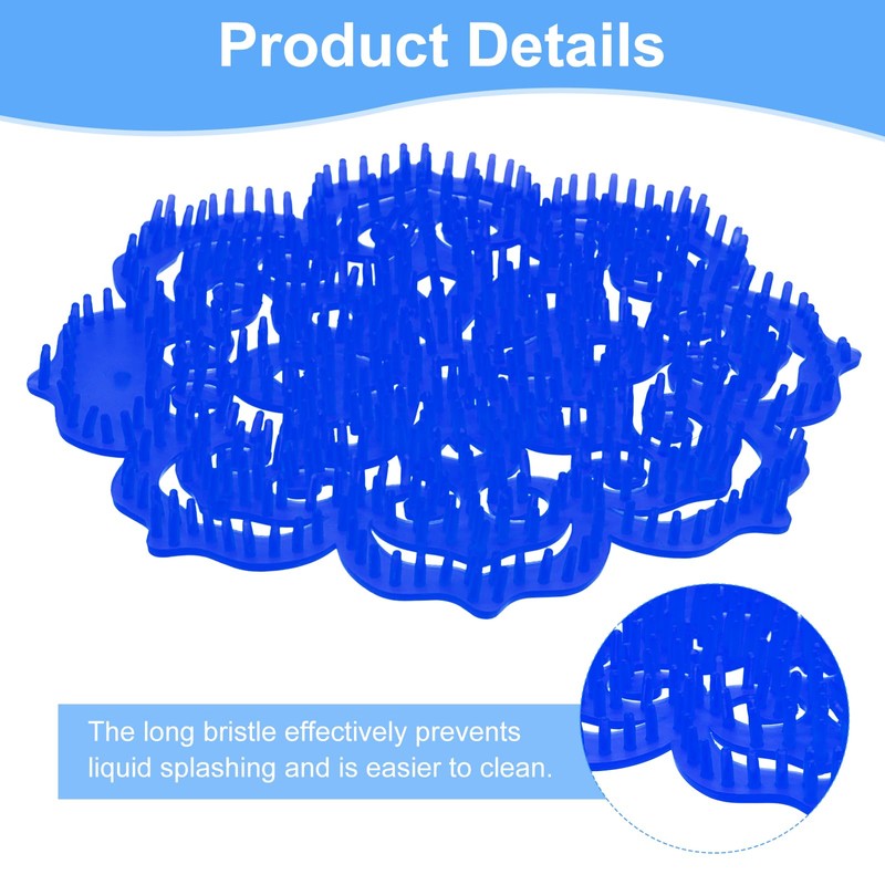 sourcing map 10Pcs Urinal Screen Deodorizer, Anti-Splash Scented Urinal Cakes