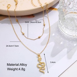 Prosy Summer Layered Heart Snake Anklets Butterfly Ankle Bracelet Key Lock Beaded Chain Beach Foot Jewelry Adjustable for Women and Girls (C)