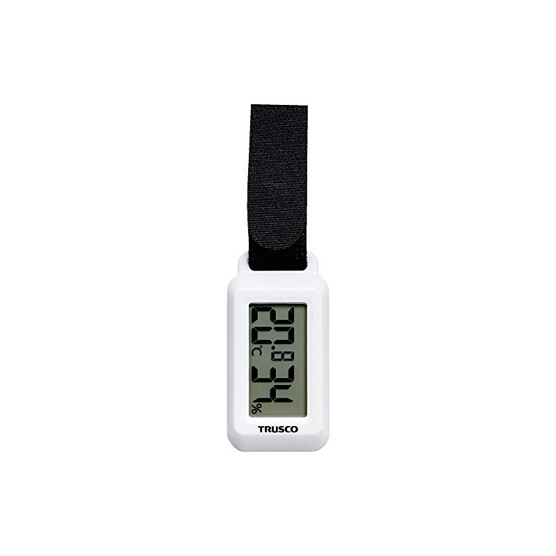 TRUSCO Splash-proof Portable Thermometer/Hygrometer Withmo PTH-DP