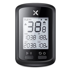 Unbranded Versatile Adaptable Stylish Wireless Cycling Mileage GPS Speedometer for Bicycle
