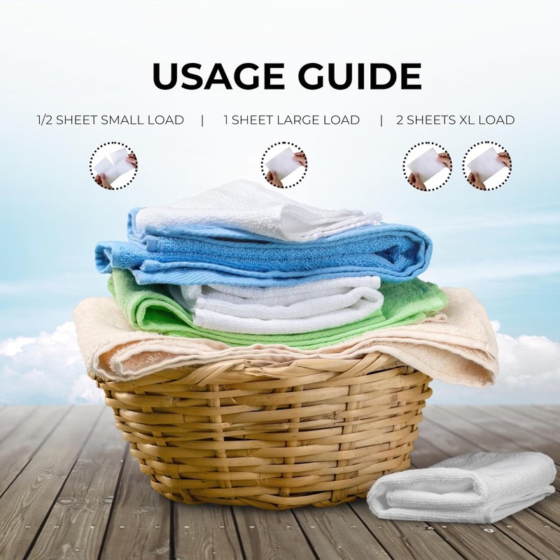 Laundry Detergent Sheets – Cold Water Powerful Clean, Gentle on