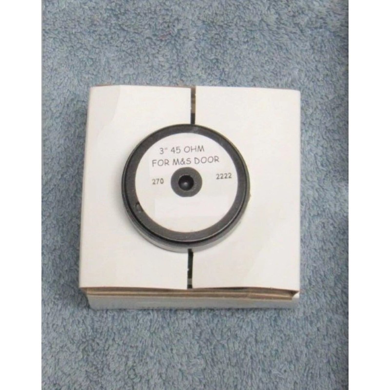 M&S Systems (5) 3" door speaker 45Ohm M&S BD3BN, DS3B,