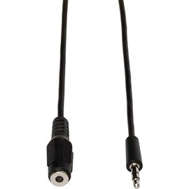 Tripp Lite 3.5mm Mini Stereo Audio Extension Cable for Speakers and Headphones (M/F), 10-ft.(P311-010),Multicolor