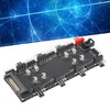 12V 4PIN ARGB and PWM Hub with SATA Power, 2-in-1