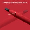 5Pcs Peel-off Eyebrow Tattoo Pencil - Waterproof Permanent Makeup with