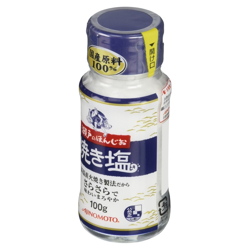 Ajinomoto Seto no Honjio Grilled Salt, 3.5 oz (100 g)