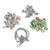 Charm Bracelet Making Kit Basic Bracelets Colored Beads Pendants Jewelry