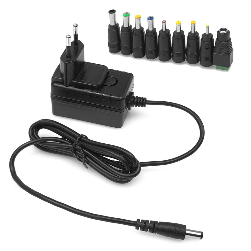 LEICKE Ull Universal Power Supply, 5.5 x 2.5 mm Plug
