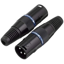 Adam Hall K 3 DMXt 3 3 Pole 120Ohm DMX Terminator