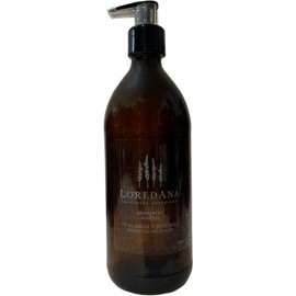 LOREDANA Shampoo Liquido De Te Blanco Y Jengibre Ayuda A La Caída Del Cabello y Fortalece la Raíz Libre De Parabenos Y Sulfatos (500)