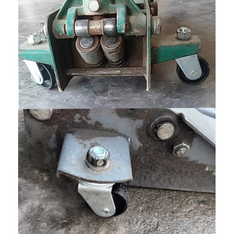 Floor Jack Casters for 4 Ton Floor Jack, Cast Iron
