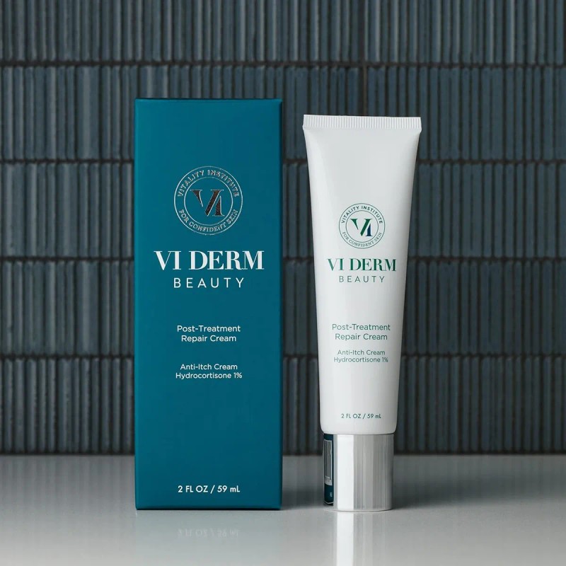 Vi Derm Crema De Reparación Posterior Al Tratamiento Con Man