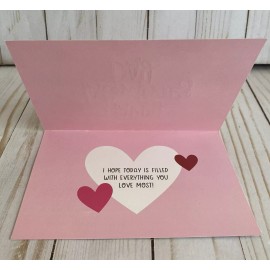 Unbranded Happy Hearts Valentine’s Day Card Hope Your Day Is Filled With What You Love New