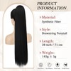Sofeiyan Ponytail Hairpiece Hair Extension with Drawstring 70 cm Long