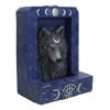 Phases Of The Moon Alpha Black Wolf With Crescent Mark