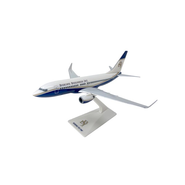 Flight Miniatures Boeing Business Jet (06-Cur) 737-700 1:200 Scale - Plastic Snap-Fit Model Airplane - Collectible Replica of Boeing Business Jet - Part #ABO-73770H-022