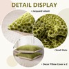FIFU 18x18 Inch Throw Pillow Covers Set of 2, Jacquard