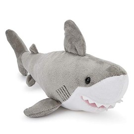 Zappi Co Plush Children's Stuffed Soft Cuddly Plush Toy-Part of Safari Animals Collection, Perfect for Kids (31cm Length) (Shark)