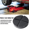 Universal Car Jack Rubber Pad Rubber Buffer 25 mm Black