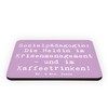 Mr. & Mrs. Panda Magnet Spruch Sozialpädagogin - Geschenk, Beruf,