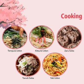 Sukina Soba Noodles Japanese Buckwheat Pasta with Delicate, Earthy Flavor 3 LBS